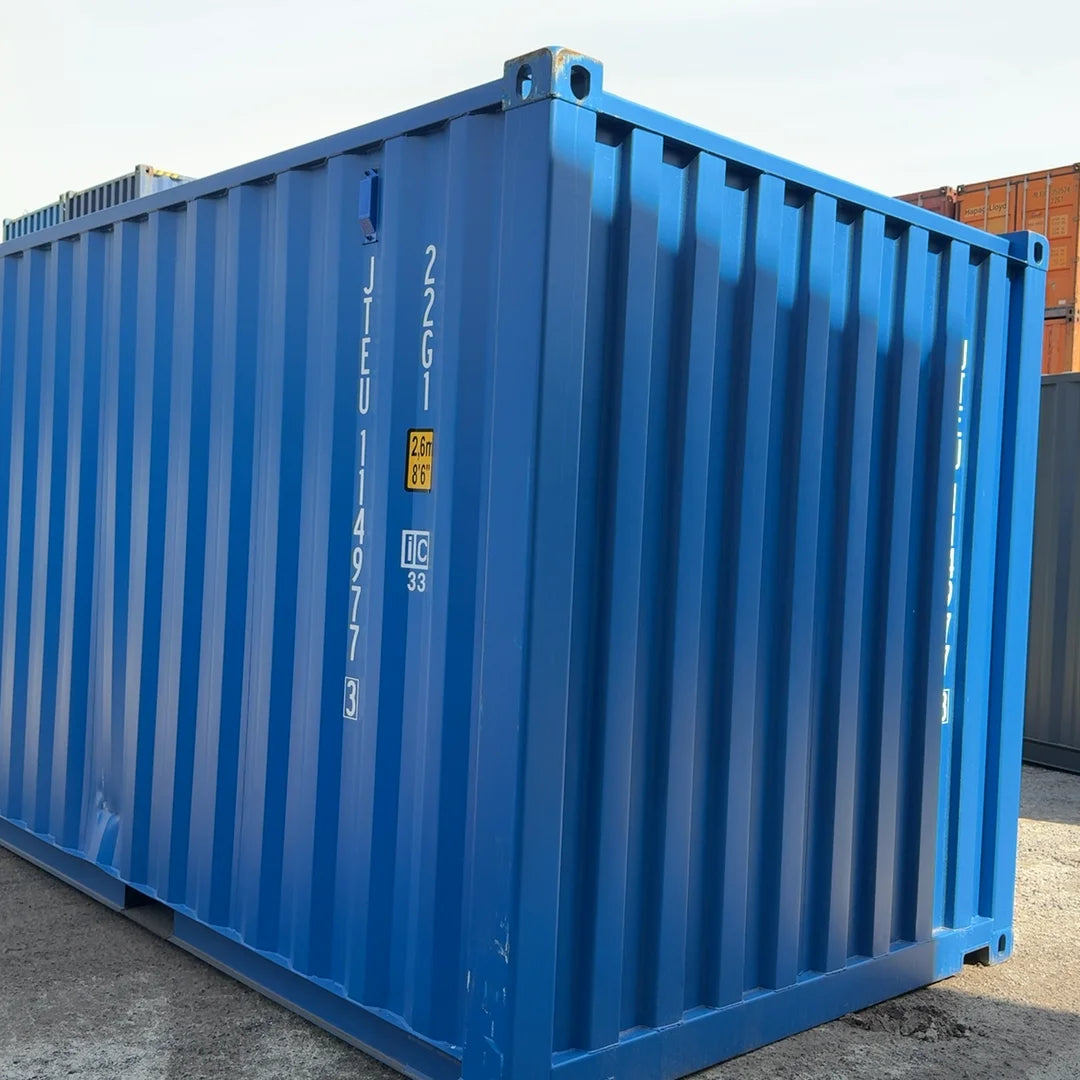 Contentor Marítimo 20 pés (6m) DV Azul – Novo/1Viagem 114977-3