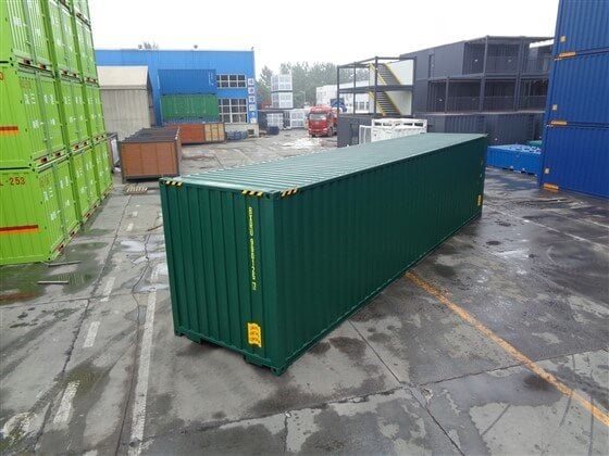 Contentor de armazenamento High Cube de 40 pés