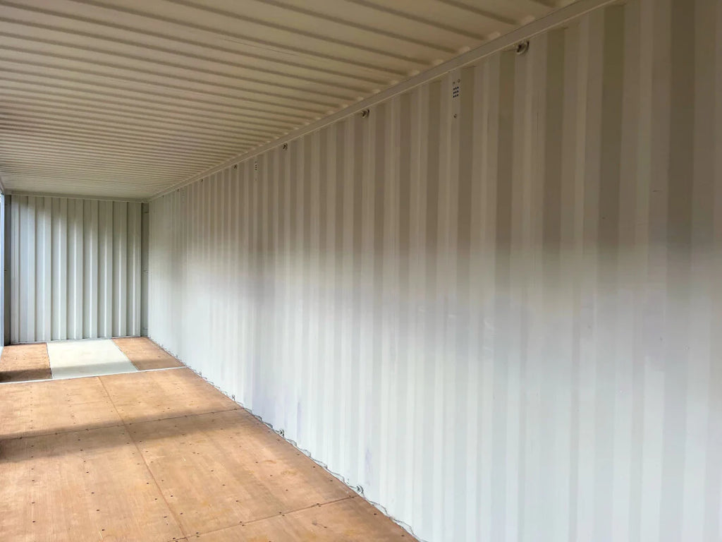 Contentor marítimo High Cube de 40 pés com 4 portas laterais – Usado