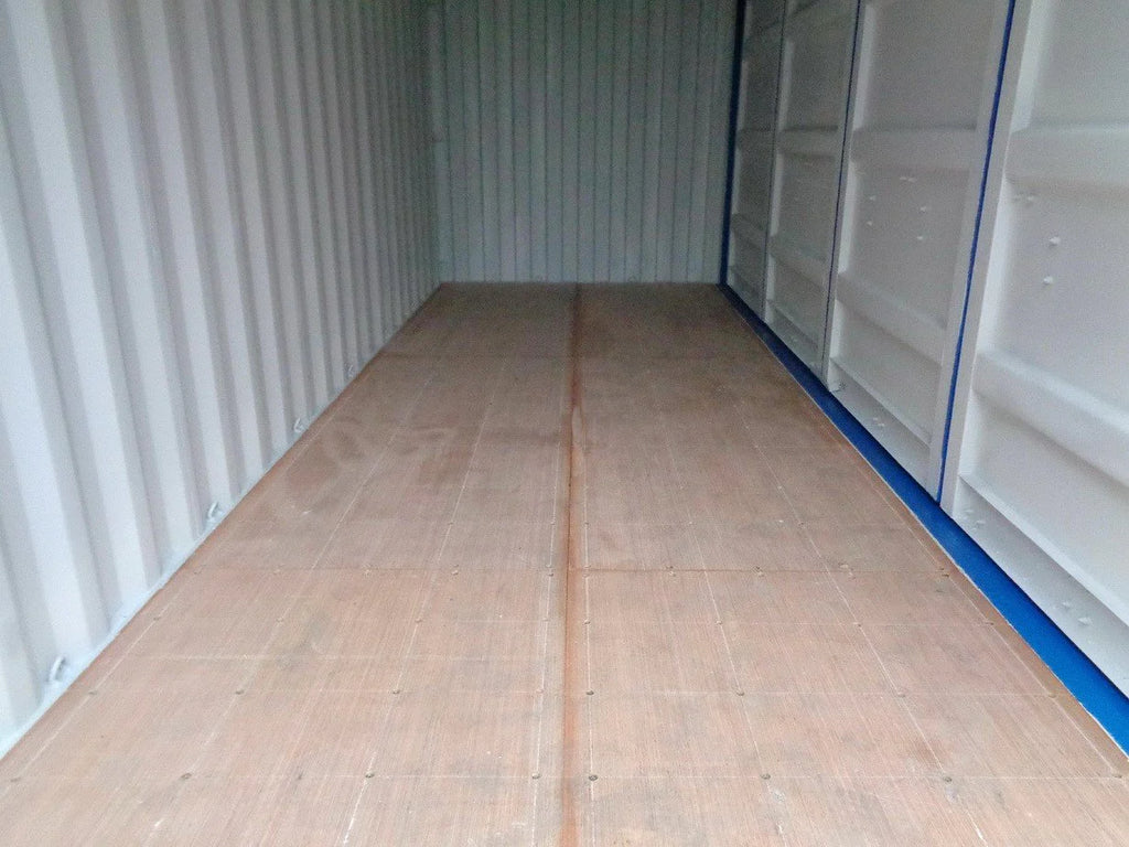 Contentor de 20 pés com abertura lateral