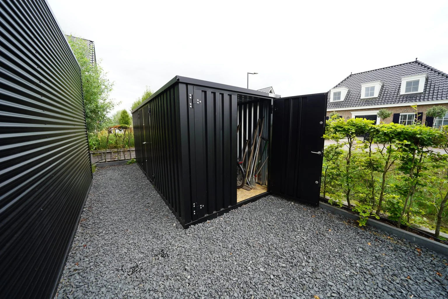 Contentor desmontável de 5 x 2 m – Porta dupla lateral de 5 m