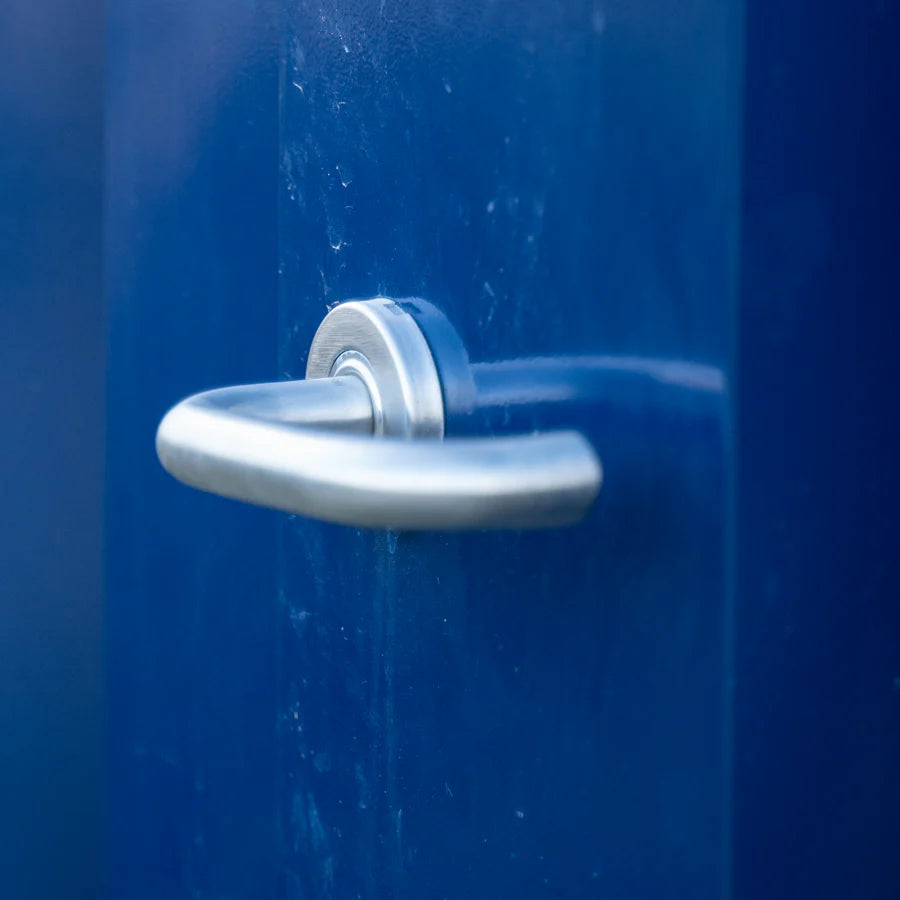Contentor FOCO azul aço 2 x 2 m – Porta dupla